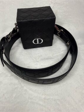 Christian Dior Quilted Black Leather Belt Bag ‼️No Box‼️